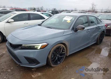 2022 Honda Civic Si Sedan z USA, uszkodzony, nr VIN 2HGFE1E52NH472582